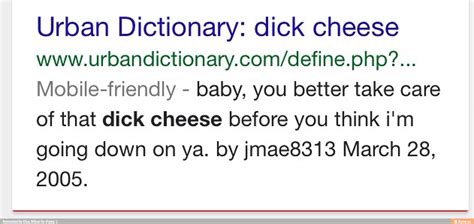 divk cheese|Urban Dictionary: Dick cheese.